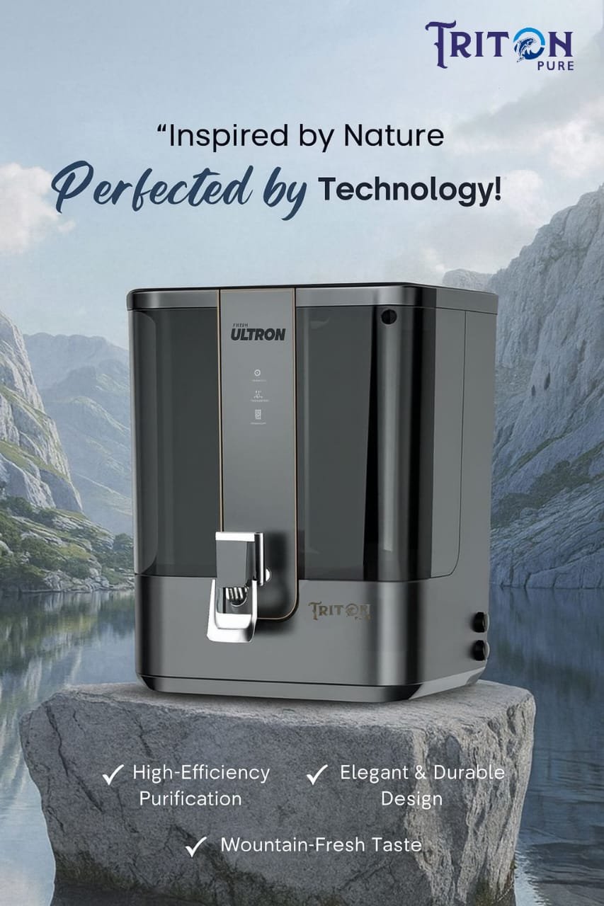 Triton Ultron Water Purifier – Graphite